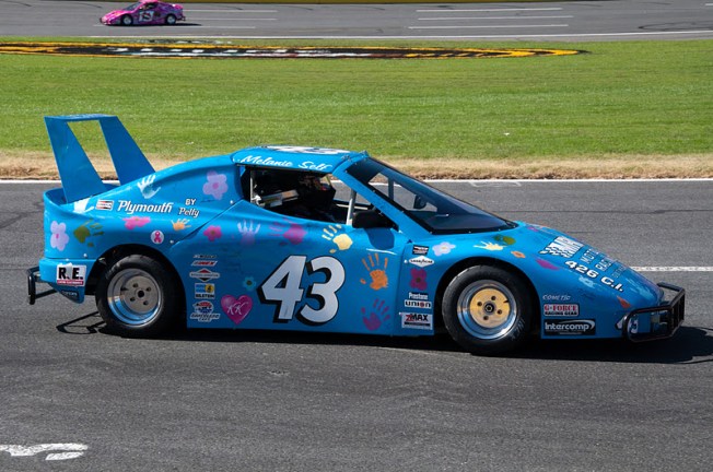 Miss Lynda's Petty Blue Dodge Charger