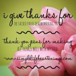 Remembrance and Maundy Thursday 