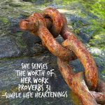 She Senses The Worth of Her&nbsp;Work